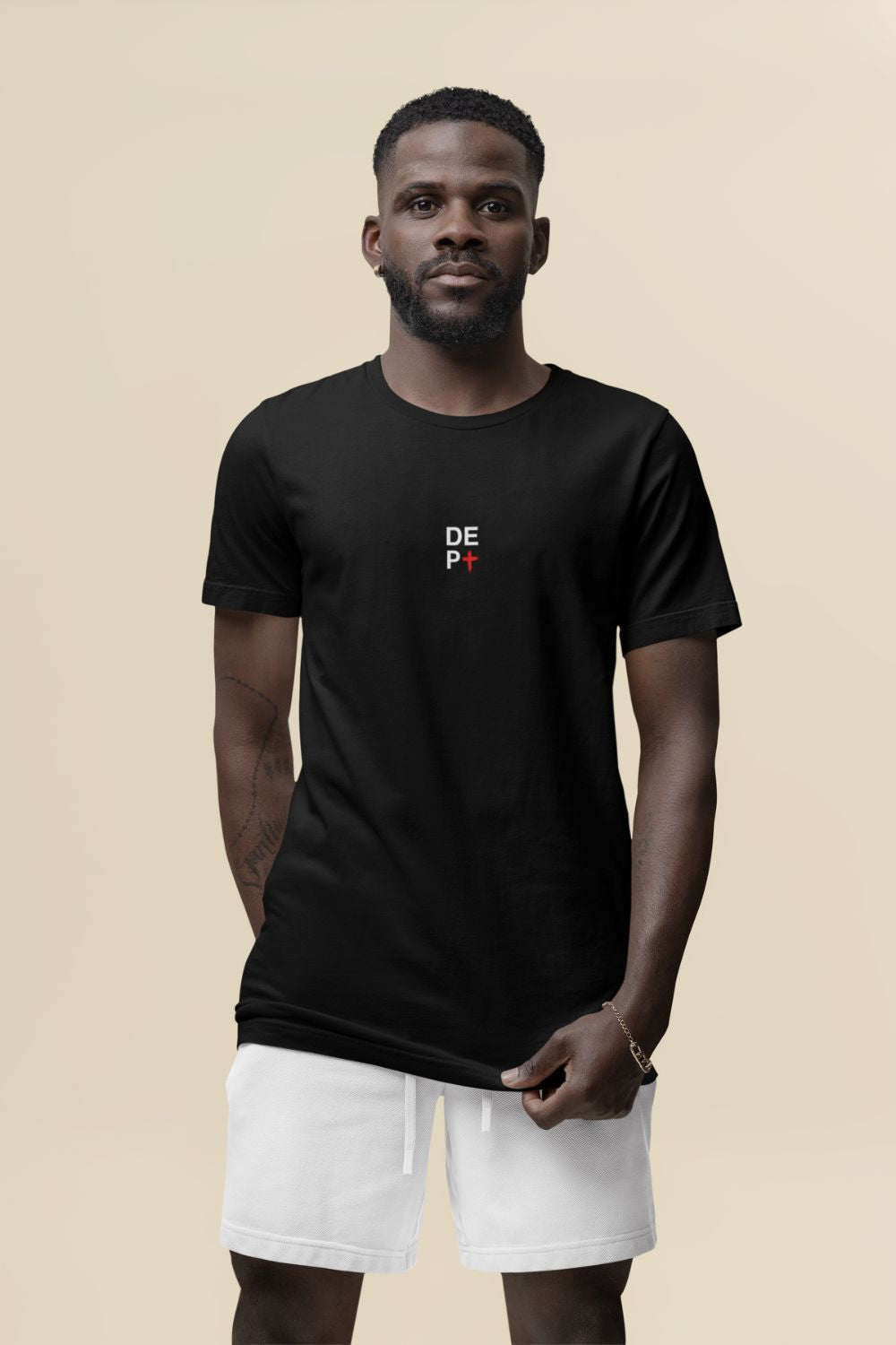 Cross FD Premium Black Tee