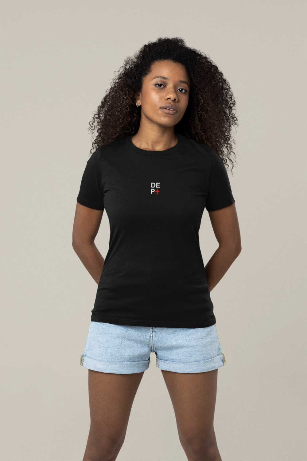 Cross FD Premium Black Tee