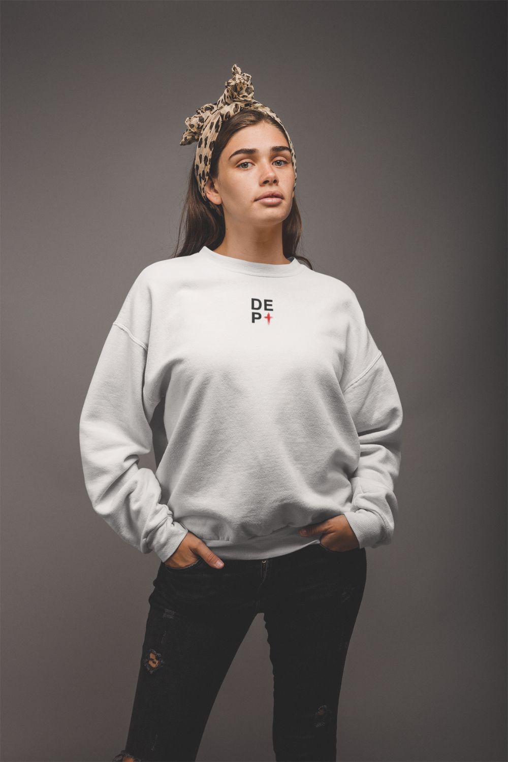 Unisex Heavy Blend™ Crewneck Sweatshirt White